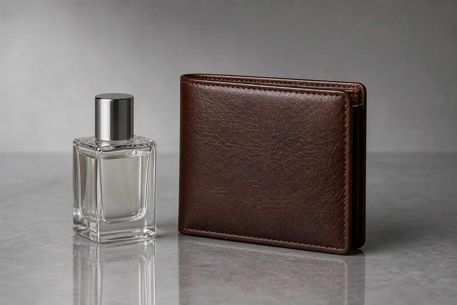 Composizione still life di prodotto fotografato per e-commerce con luce controllata